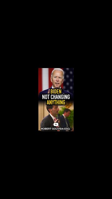 Biden NOT Changing Anything #shorts