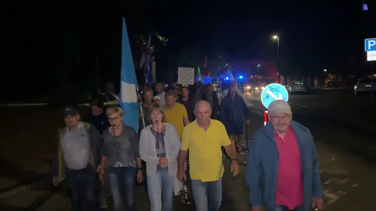 Wolgast - 4 Min. - Eindrücke vom heutigem Aufzug 12-09-2023