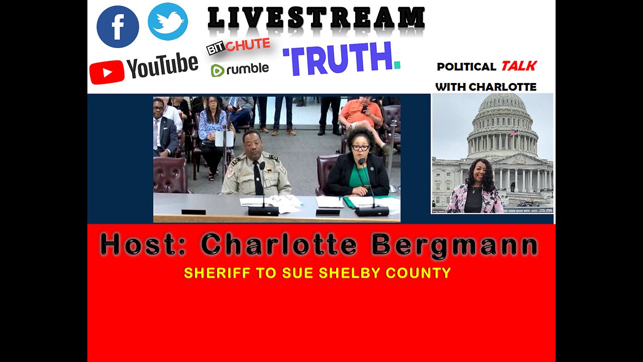 JOIN POLITICAL TALK WITH CHARLOTTE FOR BREAKING NEWS - WILL SHERIFF BONNER SUE OVER HIS BUDGET?