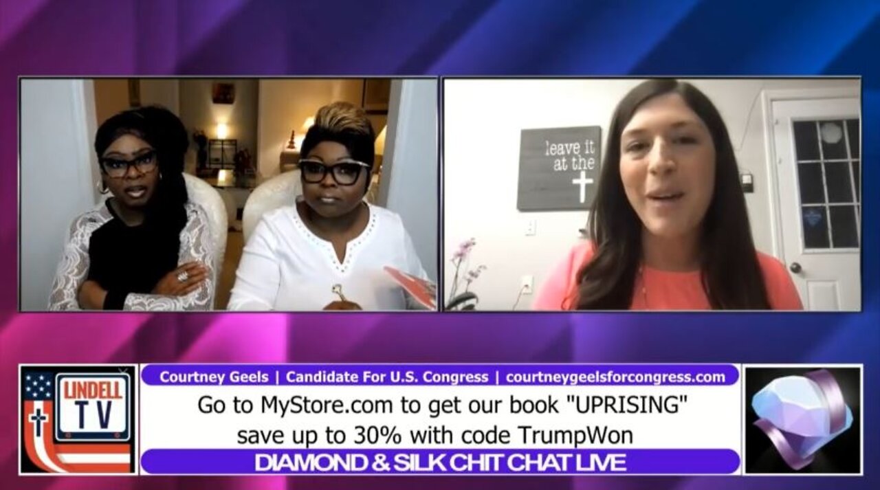 Diamond & Silk Chit Chat Live Joined By Courtney Geels