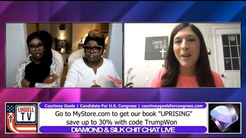 Diamond & Silk Chit Chat Live Joined By Courtney Geels