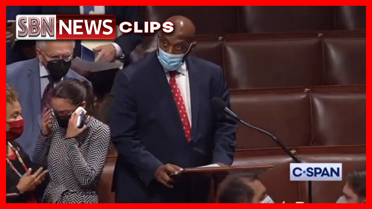 AOC Appears to Be Crying on the House Floor as the House Passed a $1 Billion Bill - 3999