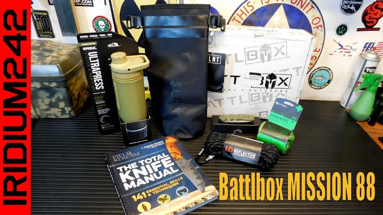 Battlbox MISSION 88 June 2022 Unboxing