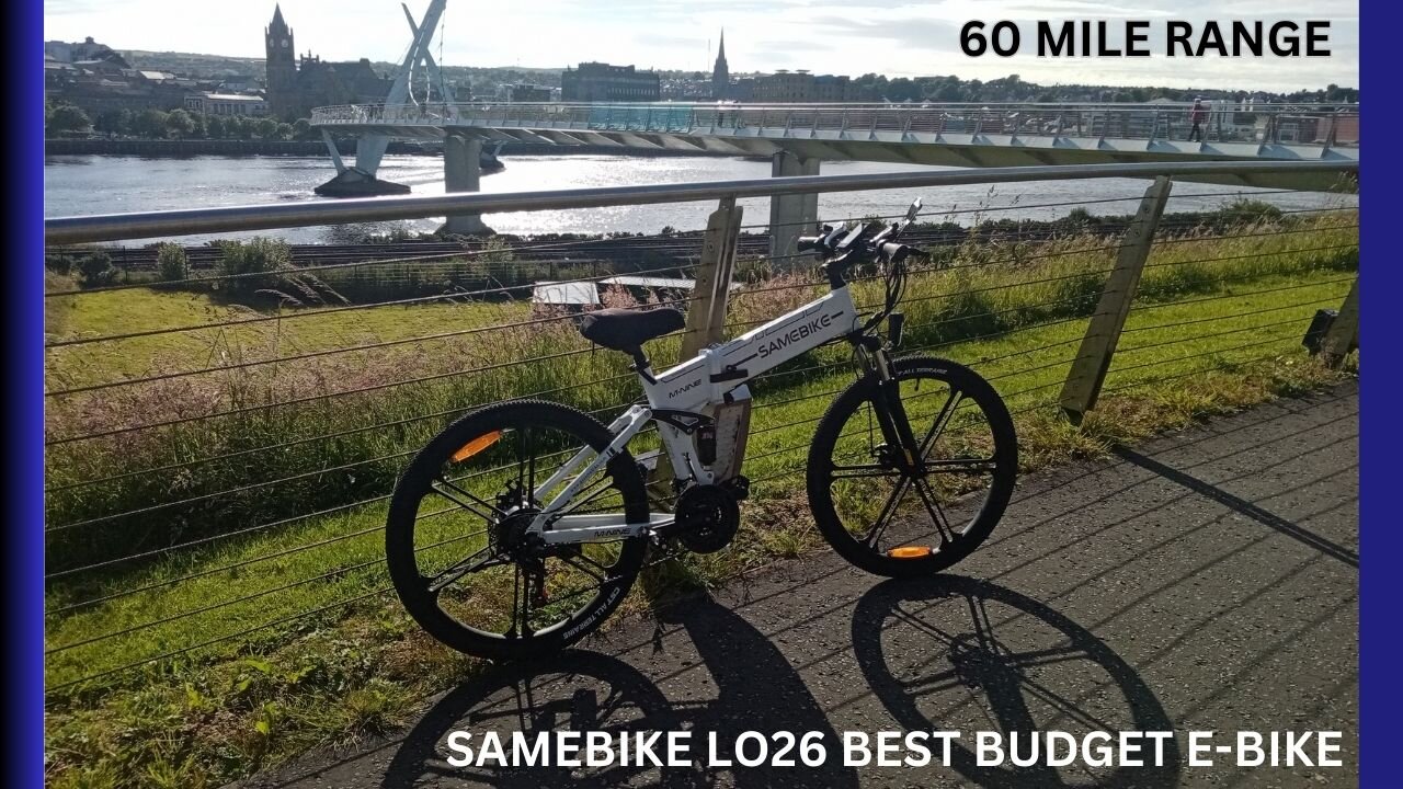 TESTING OUT MY SAMEBIKE LO26 - AROUND MY HOME CITY - DERRY / LONDONDERRY