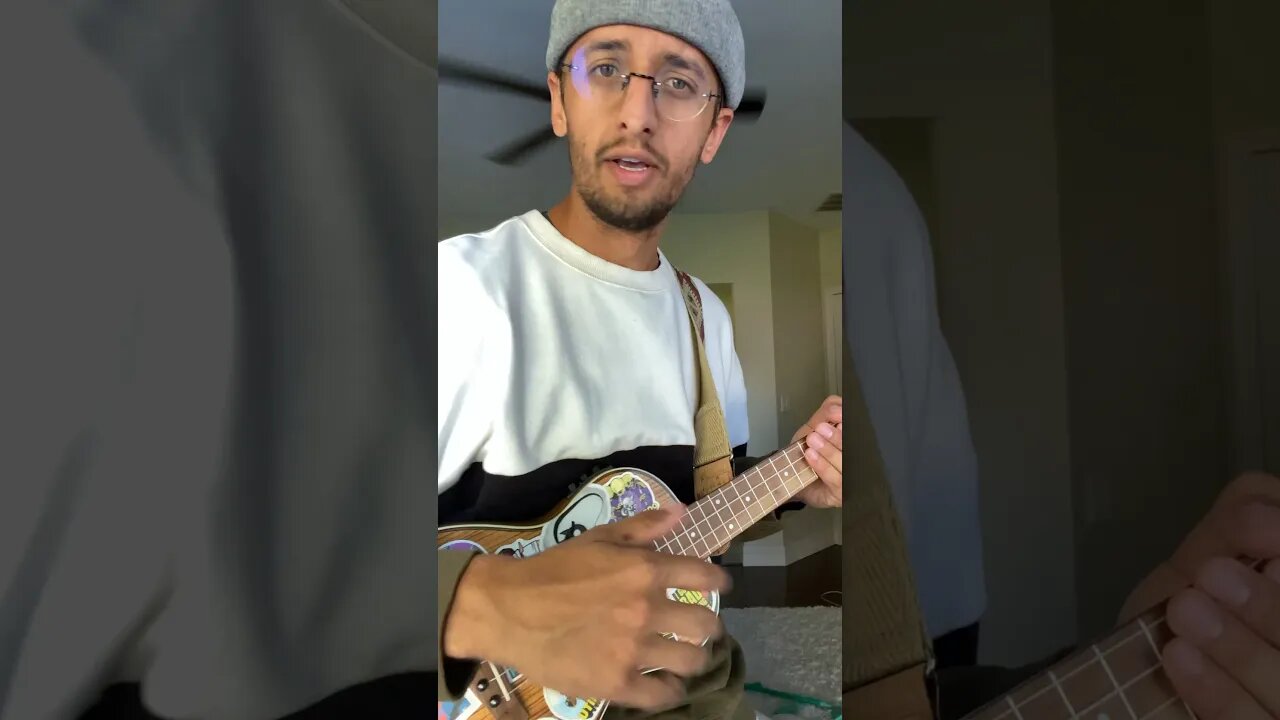 The MOST POPULAR Ukulele Strumming Pattern #shorts