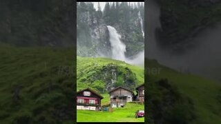 #90's Weird Gamer #trending #greenary #foresthouse #peasefulworld #villagelife #waterfall #shorts
