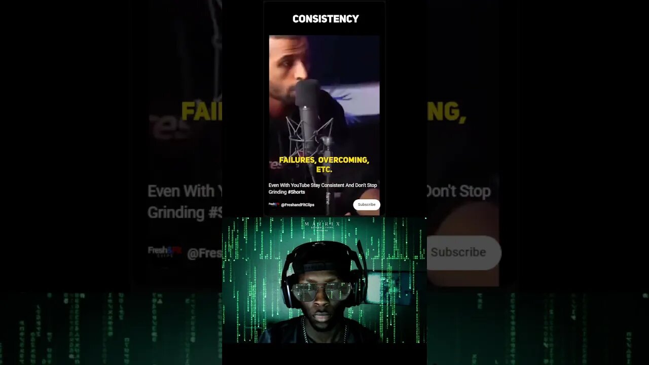 Stay consistent on YouTube …