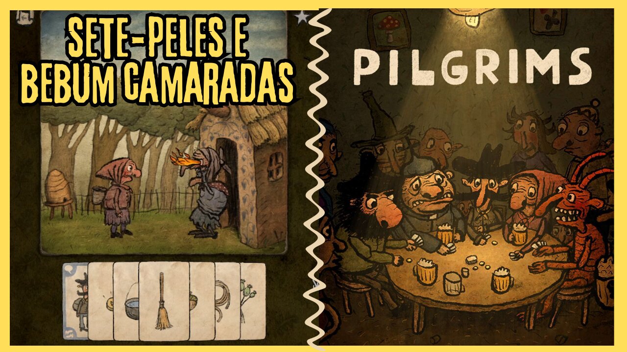 Amizades muito estranhas nessa aventura | PILGRIMS | Jogo point and click pra raciocinar