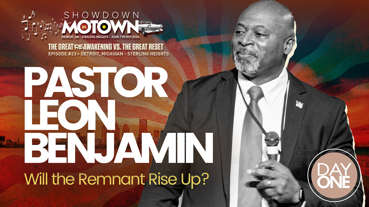 Pastor Leon Benjamin | Pastor Leon Benjamin Speaks At ReAwaken America Tour Detroit, Michigan! Join Navarro, Flynn, Eric Trump & Team America At Oct 18-19 Selma, NC ReAwaken! Request Tix Via Text 918-851-0102