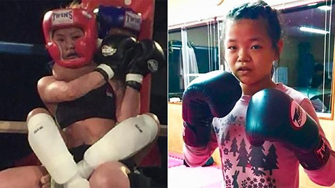 12-Year-Old Kid CHOKES OUT 24-Year-Old Opponent in MMA Debut