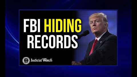 LAWSUIT: FBI Hiding Records on Ant-Trump Bias Scandal! | Judicial Watch