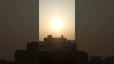 Bright Sun, MashAllah #sun #sunlight #sky #evening #lahore