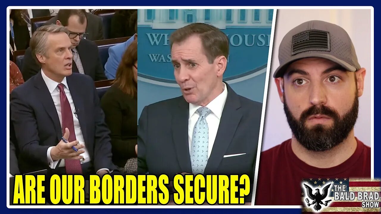 Reporter questions White House if our borders are safe