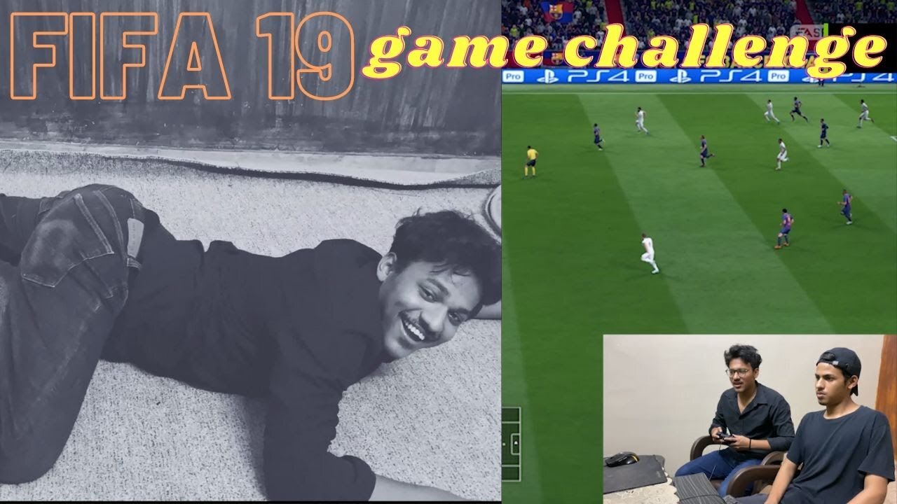 fifa 19 game challenge harne pr bhai se mujra kara diya 😂😂