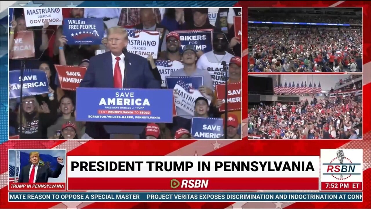 Crowd Erupts When Trump Says "WE WILL NOT BE SILENCED!"
