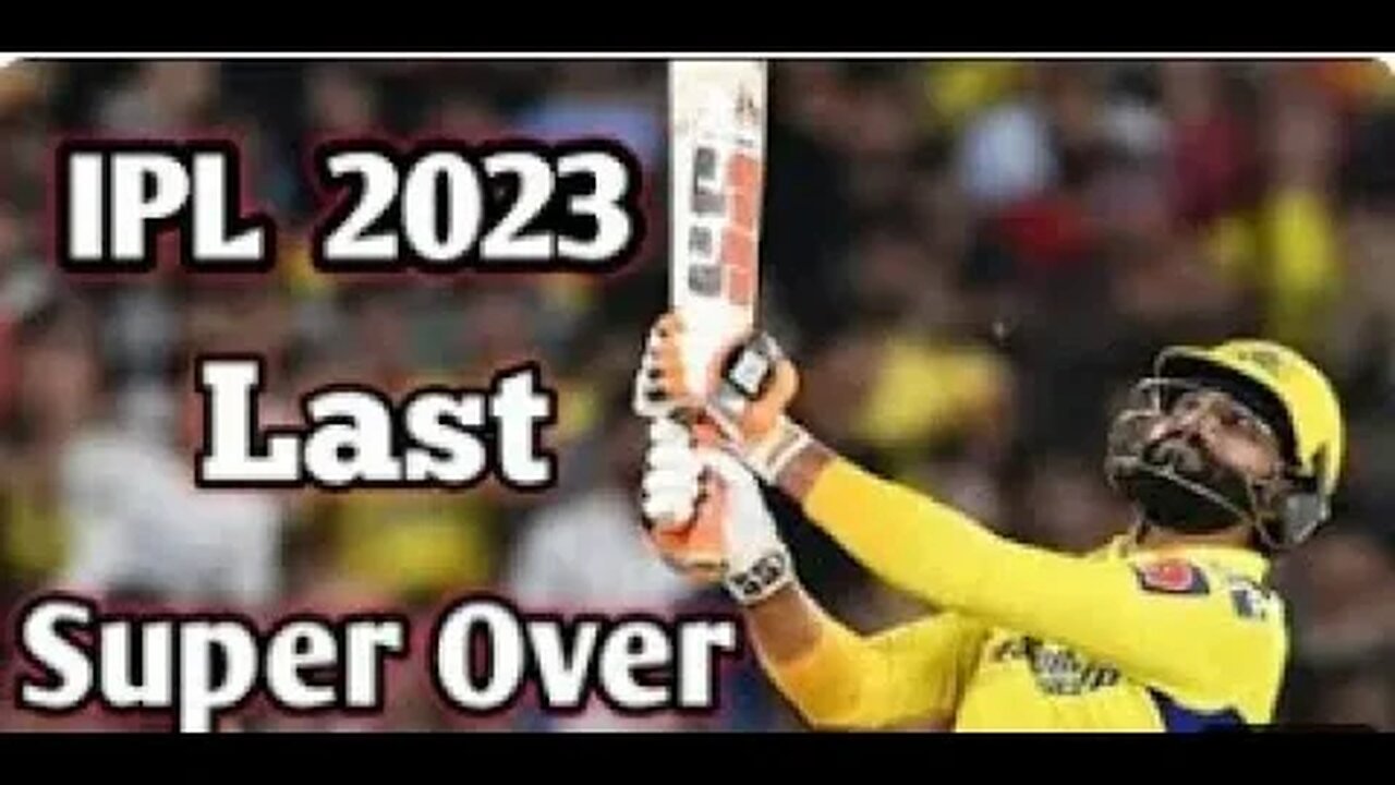 IPL 2023 Last Super Over 💔 #ipl #csk#rcb#gujarat #mumbai #msd#abcd