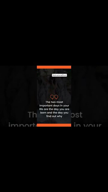 The two most important days in your life #MfrQuotes