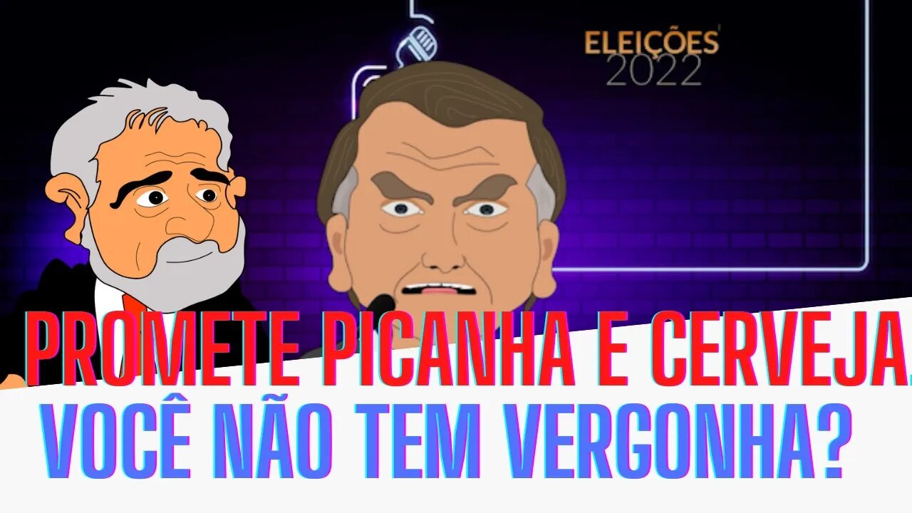 Você não tem vergonha de estar PROMETENDO picanha e CERVEJA?