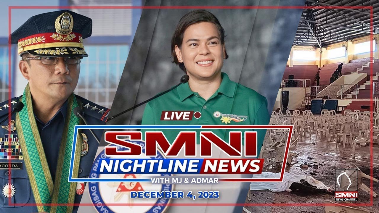 LIVE: SMNI Nightline News with Admar Vilando and MJ Mondejar | December 4, 2023