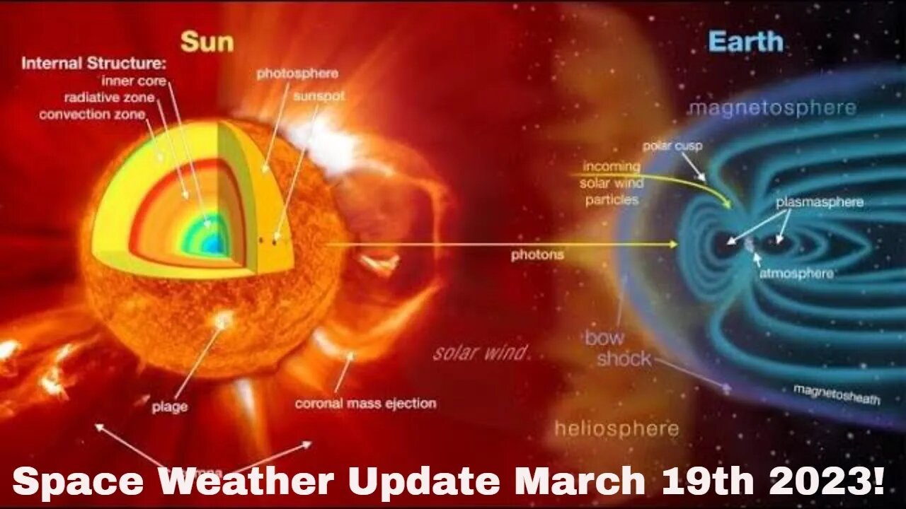 Space Weather Update Live With World News Report Today March 19th 2023!