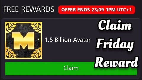 Claim Free 1.5 Billion Avatar Friday Reward 8 Ball Pool