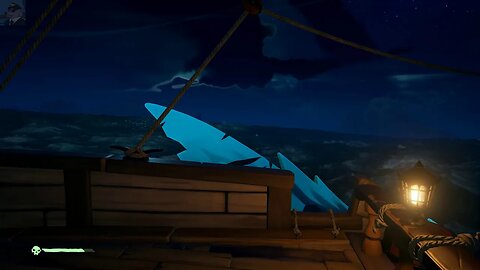 Highlight: The Cursed Megalodon Attacks!!! - Sea of Thieves Forsaken Shores Highlight