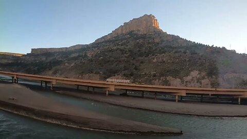 Amtrak California Zephyr in Mesa County, CO