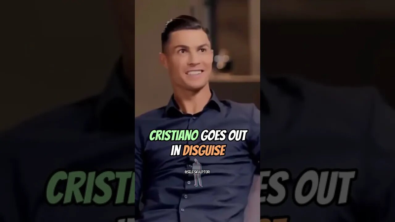 Cristiano Goes to the Club on New Years Eve in a Disguise