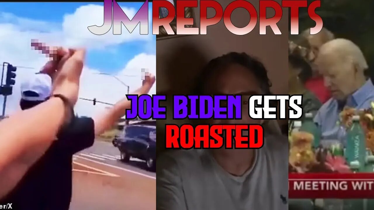 Hawaiian Maui residents SCREAM F YOU to biden over failed response & FALLS ASLEEP & gets DESTROYED