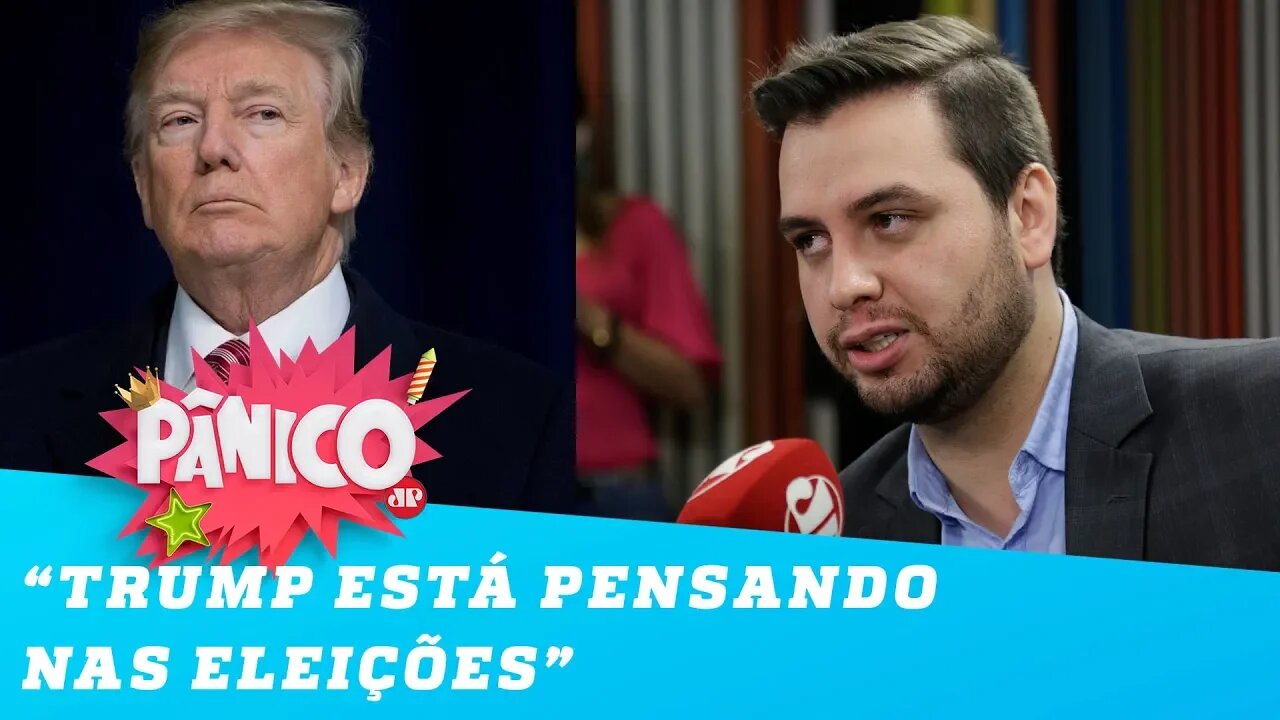 Filipe G. Martins sobre taxação do aço brasileiro: 'Trump está trabalhando em lógica eleitoral'