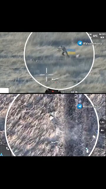 The tragic end of a Ukrainian soldier