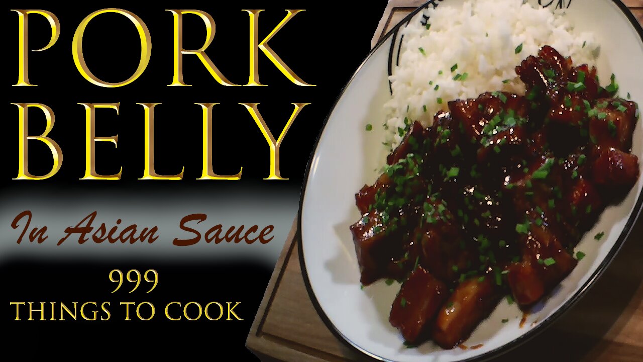 Pork Belly in Asian Style Sauce