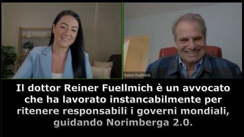 Il dottor Reiner Fuellmich guidando Norimberga 2.0.