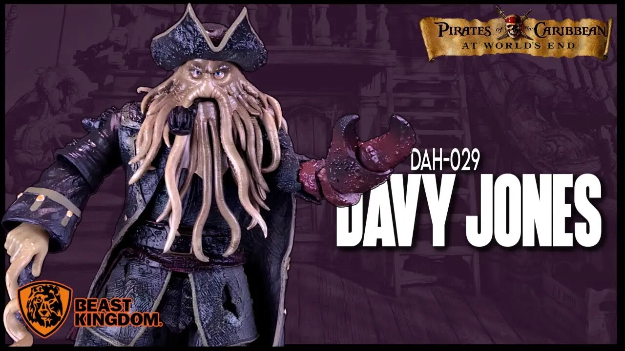 Beast Kingdom Pirates of the Caribbean At World's End Dynamic 8ction Heroes DAH-029 Davy Jones