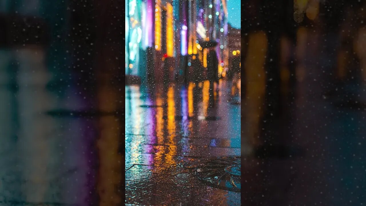 Travel 1 #city #night #viral #shorts #neon #colorful #rain #streetphotography