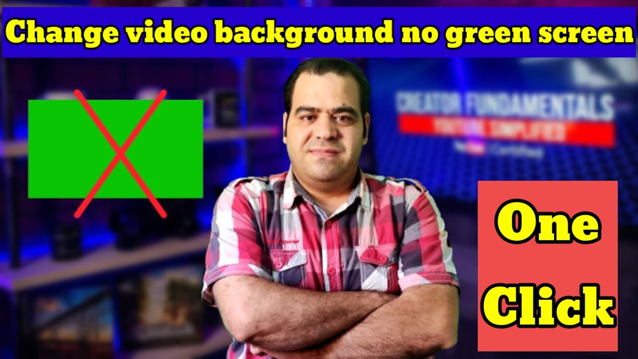 change video background without green screen | remove video background