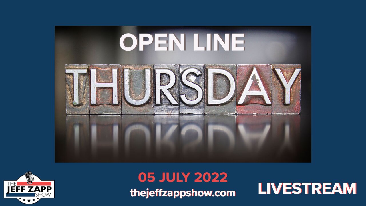 Open Line Thursday on #TJZS