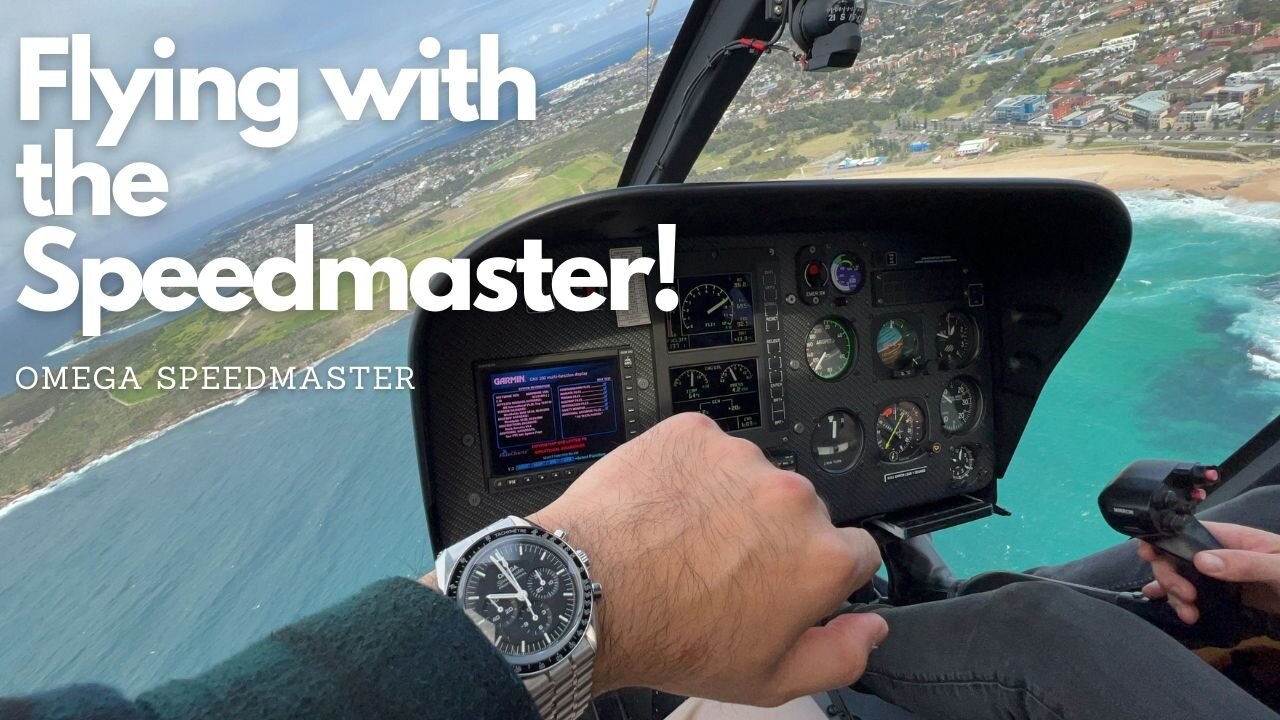 Omega Speedmaster(Flying with the Speedmaster!)