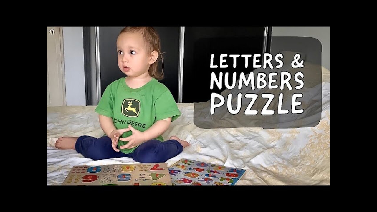 Letters & Numbers Puzzle | Unboxing