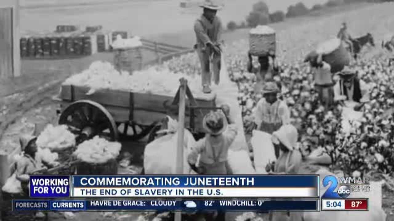 Juneteenth, a day that commemorates the end of slavery in America