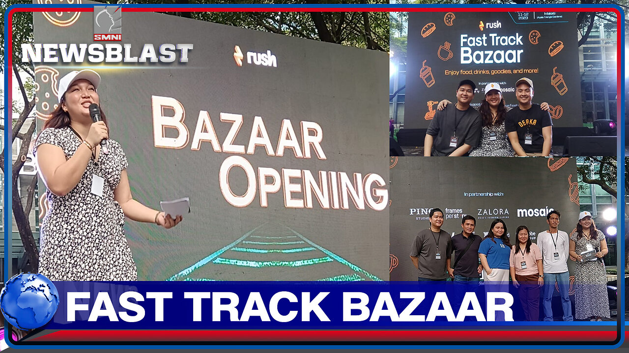 Unang araw ng Fast Track Bazaar na pinangunahan ng Rush Technologies, naging matagumpay