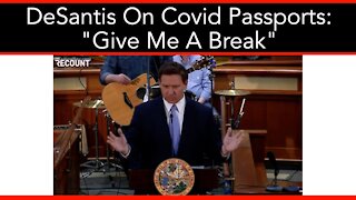 Desantis Executive Action Against Vaccine Passports