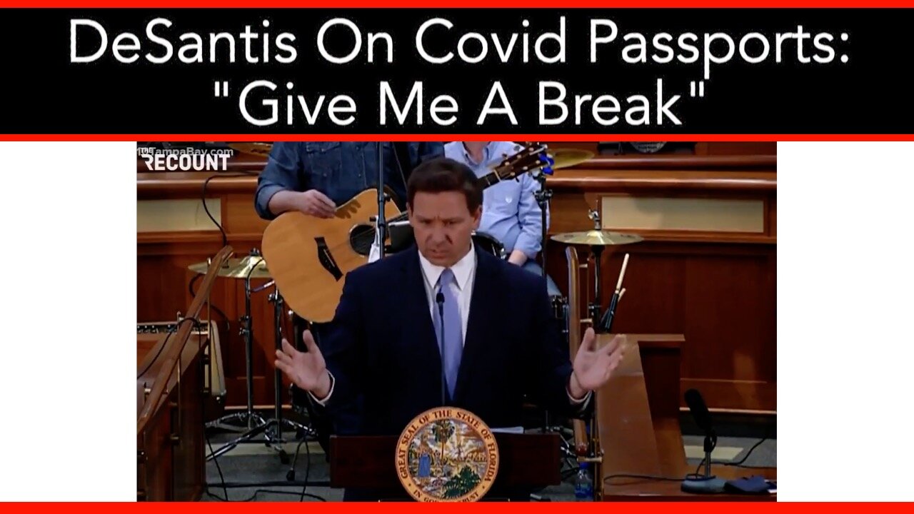 Desantis Executive Action Against Vaccine Passports