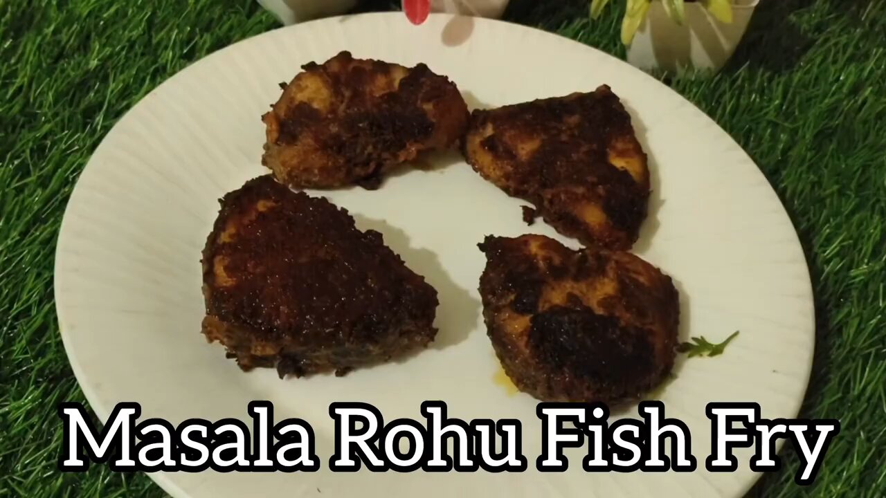 Rohu Fish Fry | Masala fish fry