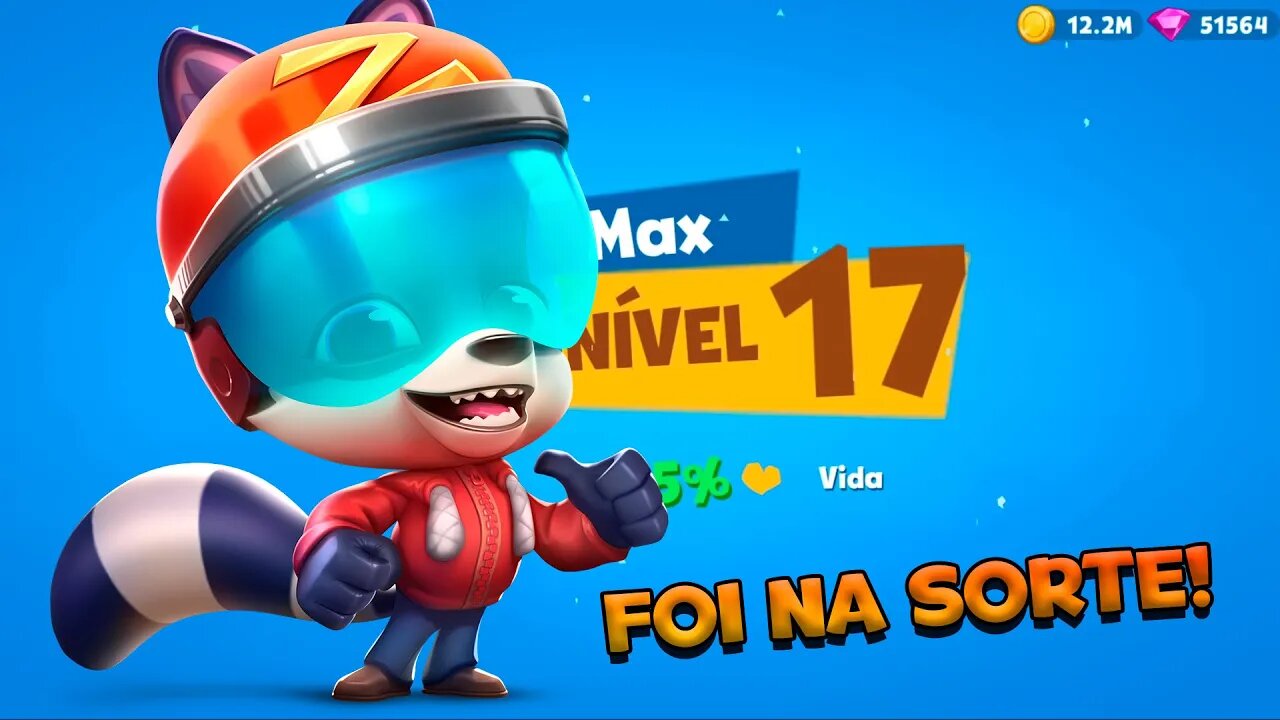 Max nv 17 evolui e joguei com ele no solo! Zooba