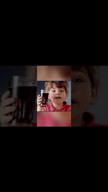 #shorts Welch's Grape Juice with Spanky (Travis Tedford) - Drink Commercial 1994