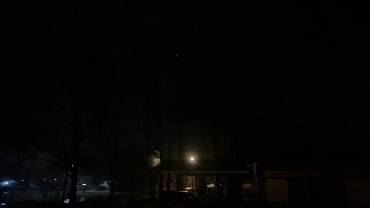 Lightning & Thunder In Monticello Arkansas On 3/18/22