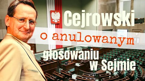 Cejrowski o anulowanym głosowaniu w Sejmie 2019/11/25 Studio Dziki Zachód odc. 34 cz. 2