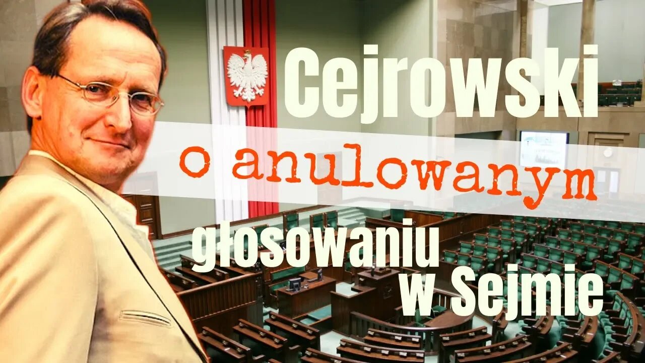 Cejrowski o anulowanym głosowaniu w Sejmie 2019/11/25 Studio Dziki Zachód odc. 34 cz. 2