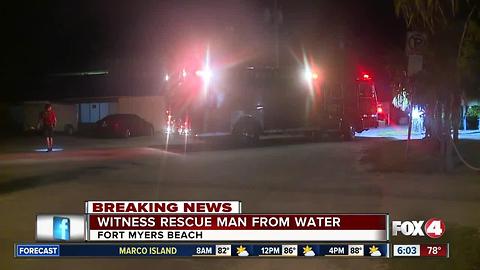 Man pulled from water behind Lani Kai